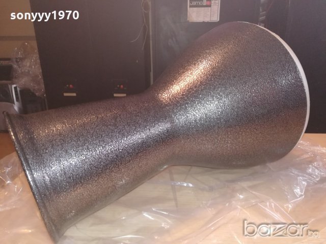 ГОЛЯМА сива пръскана-тарамбука от сирия-40х25см