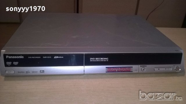 поръчано-panasonic dmr-es10 dvd recorder-за ремонт, снимка 1 - Ресийвъри, усилватели, смесителни пултове - 18414537
