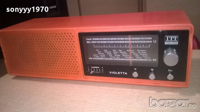 itt schaub lorenz-violetta-внос швеицария, снимка 7 - Ресийвъри, усилватели, смесителни пултове - 19576361