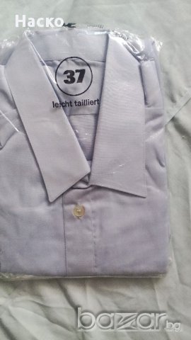 4 нови мъжки ризи, риза с резервна яка, снимка 7 - Ризи - 11853295