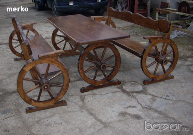 Градински комплект "КАРУЦА" 1300 / 700 / 750 Н, снимка 2 - Други - 11371080