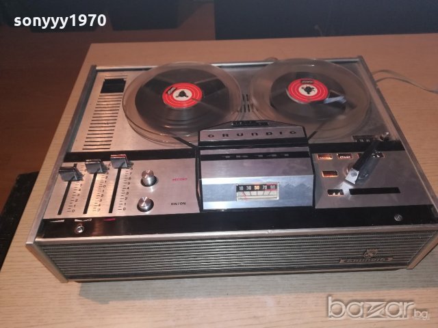 grundig-ретро ролка-внос швеицария, снимка 5 - Ресийвъри, усилватели, смесителни пултове - 20968229