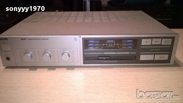 philips stereo amplifier-внос швеицария, снимка 2 - Ресийвъри, усилватели, смесителни пултове - 14392035