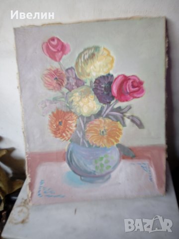 картина-цветя