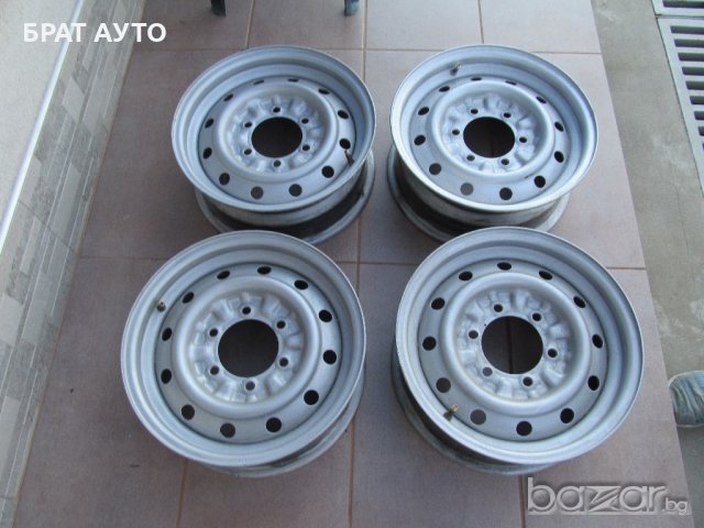 ОРИГИНАЛНИ ЖЕЛЕЗНИ ДЖАНТИ 15'' ЗА MITSUBISHI PAJERO , снимка 2 - Гуми и джанти - 18640809