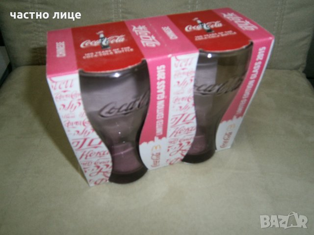Продавам 2бр. чисто нови чаши на Coca Cola 
