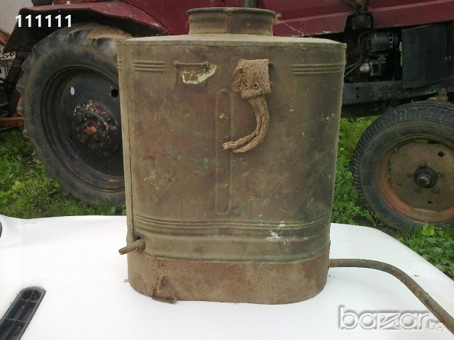 Бакърена пръскачка работеща , снимка 3 - Колекции - 18238813