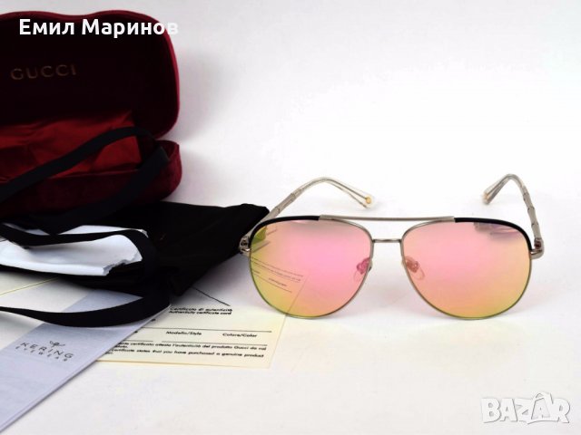Слънчеви очила Gucci Pink