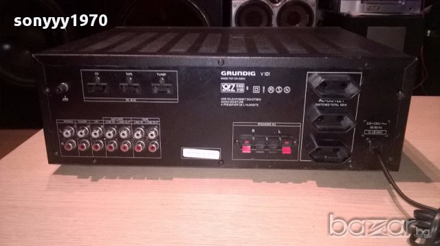 Grundig v101 amplifier-внос швеицария, снимка 10 - Ресийвъри, усилватели, смесителни пултове - 15194167