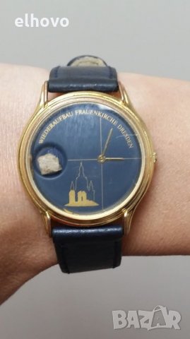 Кварцов часовник с камък , снимка 3 - Дамски - 25765763