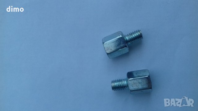 Преходник за огледала на мотопед , педалетка мотоциклет велосипед, снимка 2 - Аксесоари и консумативи - 25867338