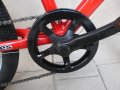 Продавам колела внос от Германия  МТВ детски алуминиев велосипед DAWES RED TAIL 20 цола преден аморт, снимка 2