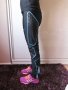 Nike Dri-Fit Running Long Tights L Black-Blue, снимка 16
