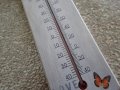 " Рози " - дървен ретро термометър, снимка 4