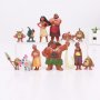 12 бр Смелата Ваяна и приятели играчки Moana PVC сет фигурки играчки топери за торта украса играчка, снимка 1 - Фигурки - 19889108