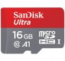 Карта памет клас 10 SanDisk 16 GB Micro SD 100Mb/s микро сд TF карта за телефон таблет фотоапарат, снимка 1