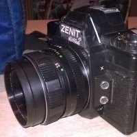 zenit-made in russia-фотоапарат с обектив-внос швеция, снимка 3 - Фотоапарати - 25390790