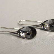 Комплект Сваровски "pear-shaped'' Swarovski , снимка 7 - Бижутерийни комплекти - 10046645