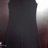 Елегантна черна рокля, снимка 2 - Рокли - 23537376
