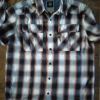 g-star deck windsor shirt - страхотна мъжка риза КАТО НОВА , снимка 8 - Ризи - 25424374