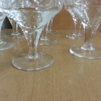Кристални чаши за вино гравирани, снимка 9 - Сервизи - 22662075