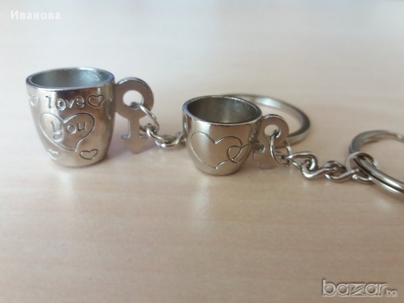 Комплект ключодържатели за влюбени, снимка 1