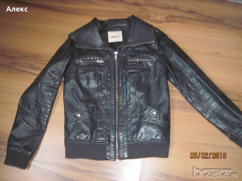 Only - кожено яке, снимка 1