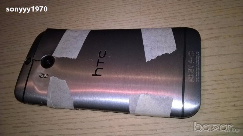 ПОРЪЧАН-htc-голям и марков телефон-метален , снимка 1