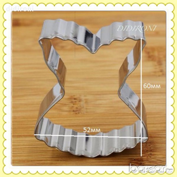 Метален резец КОРСЕТ / БОДИ #1, снимка 1