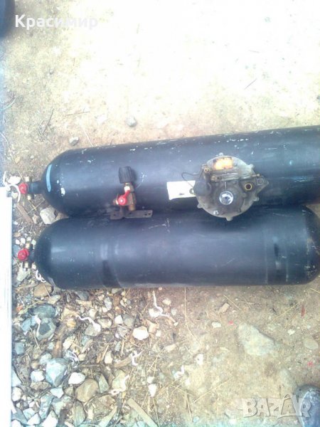 3х30 литра Метанови бутилки 1м със крана-60лв броя, снимка 1