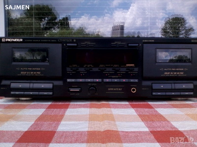 Pioneer CT-W720R  .ДЕК, снимка 1
