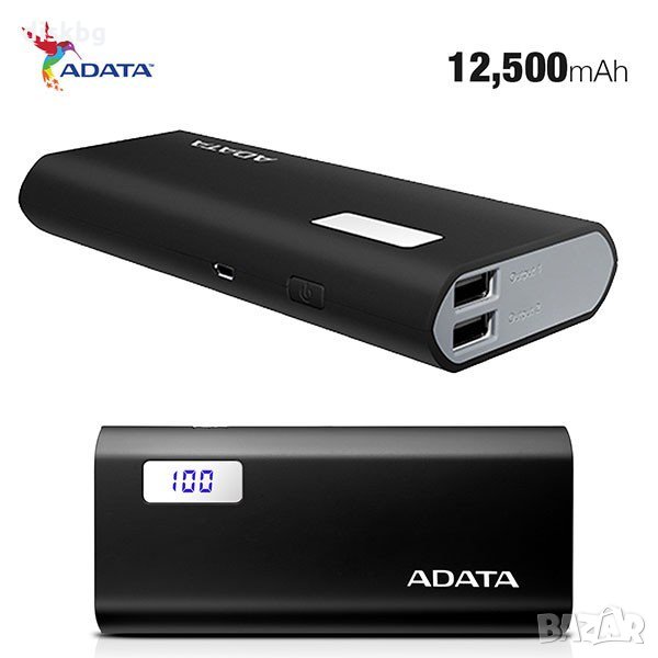 Нова външна батерия 12500mAh ADATA - Power Bank, снимка 1