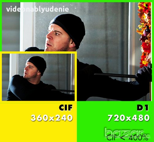 4 Канален DVR записващ с резолюция D1 на всички 4 канала едновременно. Смартфон контрол!, снимка 1
