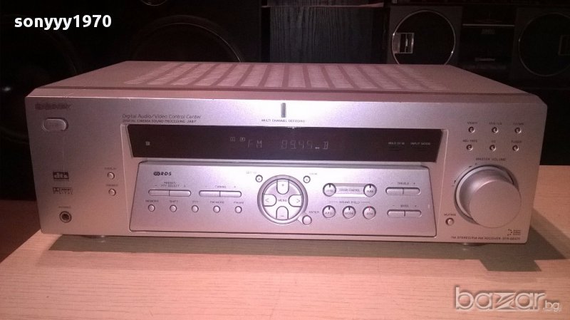 Sony str-de475/5chanel rds receiver-внос швеицария, снимка 1