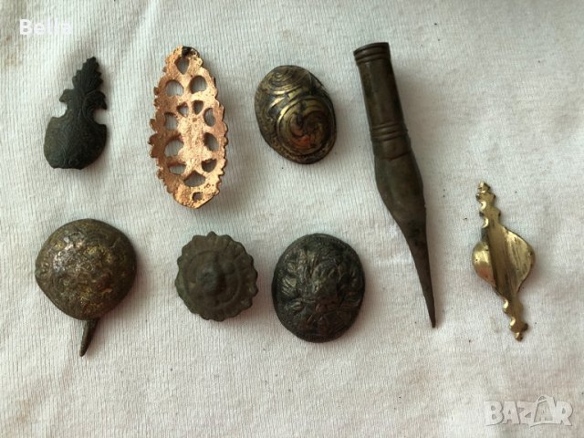 части от кремъчен пищов, снимка 2 - Антикварни и старинни предмети - 25724450