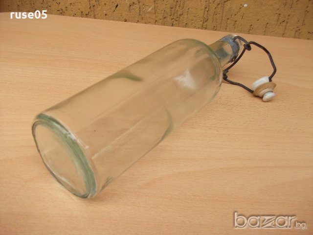 Шише стъклено старо, снимка 5 - Други ценни предмети - 21317553