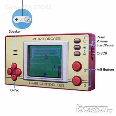 Ретро конзола с над 100 класически игри Retro arcade game, снимка 4 - Други игри и конзоли - 20607571