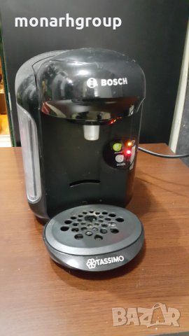 Еспресо машина Bosch Tassimo Vivy II TAS1402, 1300w, 3.3 бара, 0.7 л, Самопочистване + Премахване на, снимка 1 - Кафемашини - 24146815