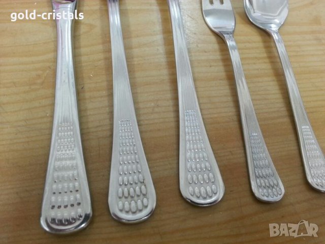 Български прибори за хранене петко денев Габрово Перла , снимка 8 - Антикварни и старинни предмети - 20483363