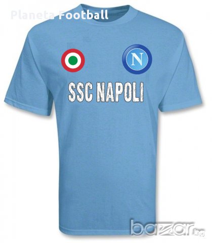 Уникална Нова Фен тениска на Наполи с Ваше Име и Номер! SSC NAPOLI! , снимка 2 - Тениски - 10508193