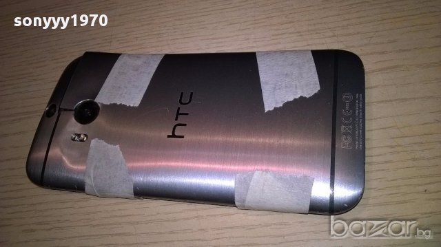 ПОРЪЧАН-htc-голям и марков телефон-метален , снимка 1 - HTC - 14629435