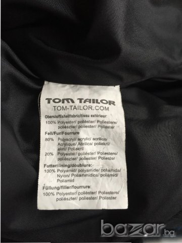Детско яке ТОM TAILOR оригинал, XL  170/176см, мн.дебело и топло, с вата, черно, лъскаво, като ново, снимка 10 - Детски якета и елеци - 12955003