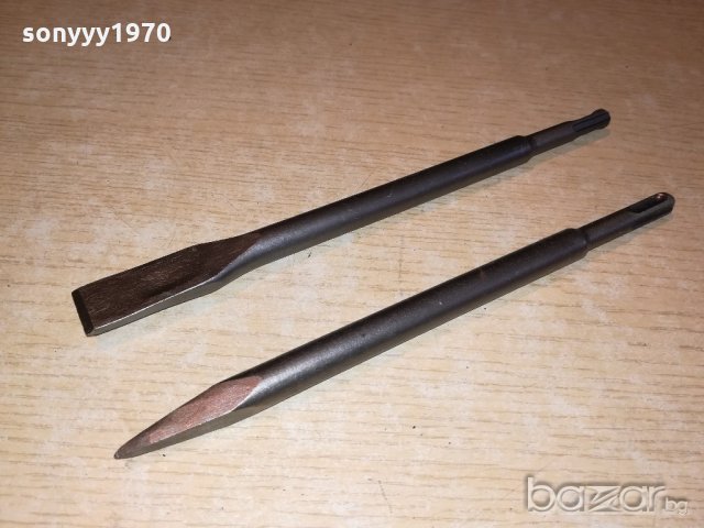 накраиници 2бр за перфоратор-sds-нови, снимка 4 - Бормашини - 21245218