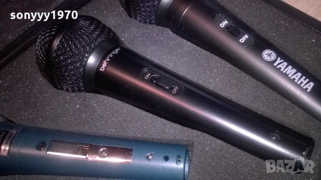 shure behringer yamaha-microphone-внос швеицария, снимка 3 - Микрофони - 25343286