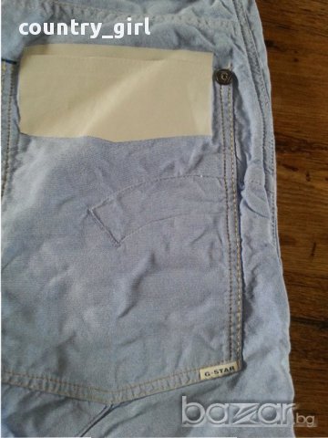 g star soho taperred 1/2 organic - страхотни мъжки панталонки, снимка 11 - Панталони - 18339473