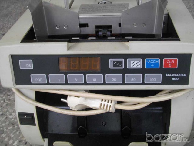 Банкнотоброячна машина "Electronica - 400", снимка 2 - Други машини и части - 7743886
