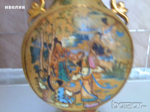 стара порцеланова ваза , снимка 3 - Антикварни и старинни предмети - 10546030