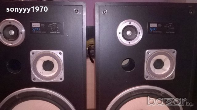 поръчани-sansui s-50-3way speaker system-made in japan-внос uk, снимка 12 - Тонколони - 19914962