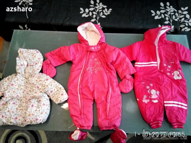 Бебешки космонавти и якенца за момичета., снимка 1 - Бебешки якета и елеци - 19437576