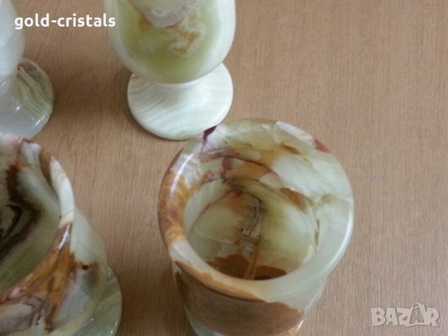  чаши от оникс, снимка 12 - Антикварни и старинни предмети - 25044367